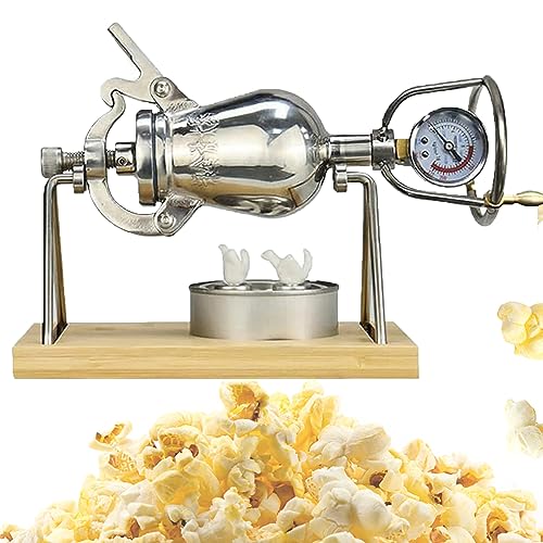 Tradizionale macchina for popcorn retrò vecchio stile: la tradizionale macchina for popcorn a manovella, che ritorna al nostalgico tempo retrò. La macchina for popcorn retrò è un regalo vintage perfetto for padre, madre, fidanzata, fidanzato, marito, moglie.