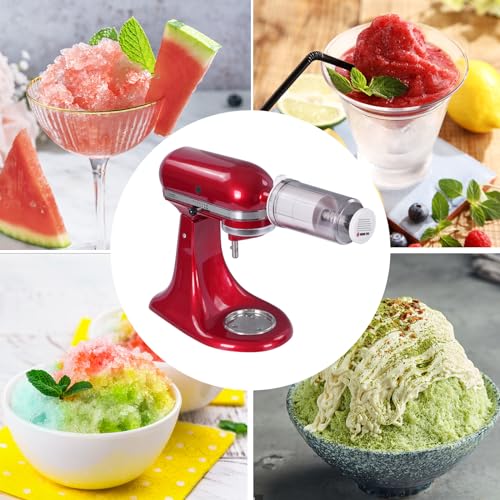 image for Gdrtwwh Shaver Ice Attachment for KitchenAid Stand Mixer-Ice Shaver an