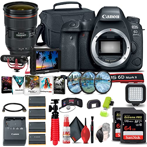 Canon EOS 6D Mark II Cámara DSLR con lente 24-70mm miniatura 1