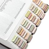 Generisch 10 Blätter Bibelreiter,150 Tabs, laminierte Bibelreiter für Frauen und Männer,Bibelreiter zum Studium der Bibel, Bibelregister Tabs, Bibelbuch-Tabs, Bibeletiketten Tabs (Multicolor)