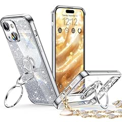 Clear Glitter Silver