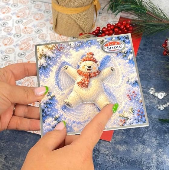 Hunkydory - Christmas Spinners Concept Card Kit - CIONCEPT149 -rrp £18.99