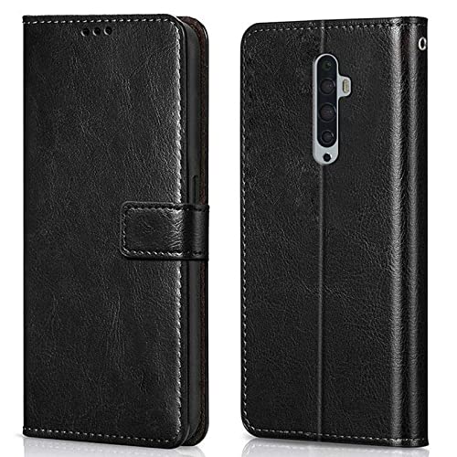 WOW IMAGINE Shock Proof Flip Case Back Cover for Oppo Reno 2z / Reno 2F (Flexible | Leather Finish | Card Pockets Wallet & Stand | Black) (B09PN5XP9D) Amazon Price History, Amazon Price Tracker