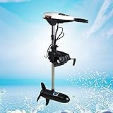 ★ Ultra silencioso y estable: este motor eléctrico de barco inflable utiliza una nueva tecnología, funciona con una potencia muy estable y produce solo 50 dB ruido durante el funcionamiento que es ultra silencioso