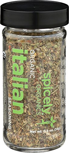 Spicely Organics Seasoning Italian Jar Certified Gluten Free, 0.5...