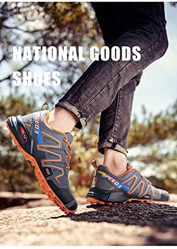 WYUKN Casual MTB Scarpe da Ciclismo, Uomini