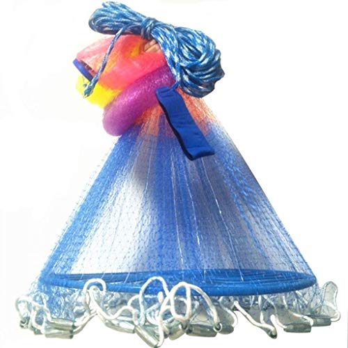 Grljd Fishing Equipment/Hand Net Fishing Tools Available in A Variety of Sizes (Size : Height 3.6m steel sink) (Size : Height 3.6m steel sink)