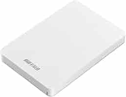 BUFFALOポータブルハードディスク1.0TB HD-PGF1.0U3-WHA Amazon | BUFFALO USB3.1(Gen.1)対応 耐衝撃ポータブルHDD 1TB