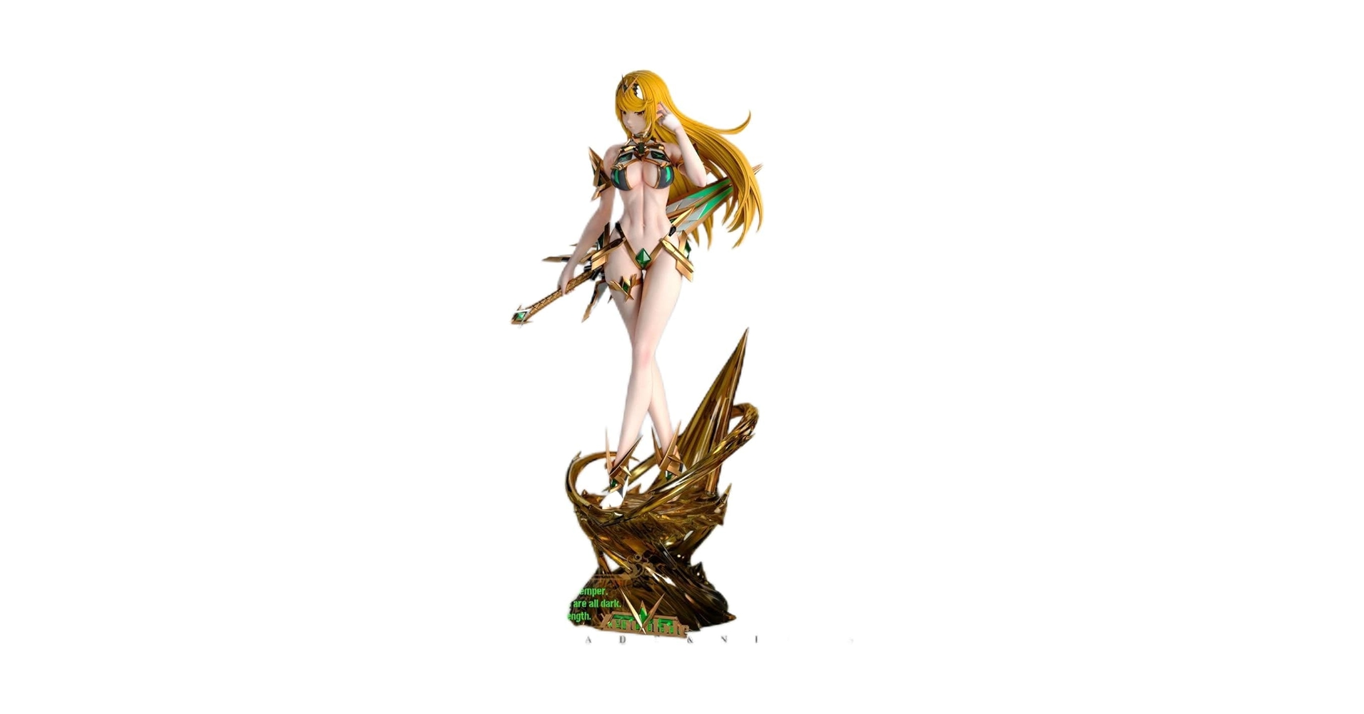 ゼノブレイド 2 NIJI ヒカリ光 フィギュア ガレージキット スタチュー ゼノブレイド 2 NIJI ヒカリ光 フィギュア ガレージキット