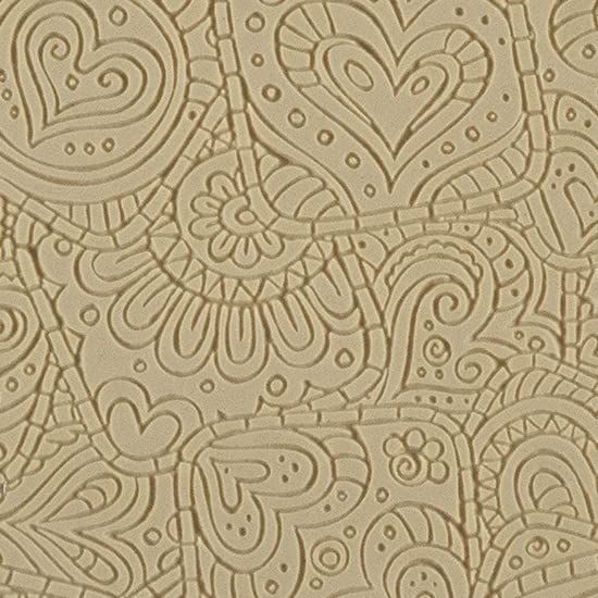 Texture Tile - DOODLING Hearts Fineline