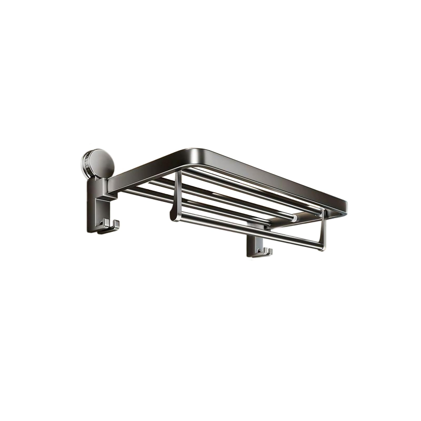 Accessoire salle de bain JATIBOSH haut de gamme finition gris mat 40cm