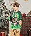 Boys Ugly Christmas Sweater Kids Piggy Cat Riding Dinosuar Girls Long Sleeve Funny Sweatshirts Holiday Xmas Shirt Fashion 3D Graphic Pullover Jumper