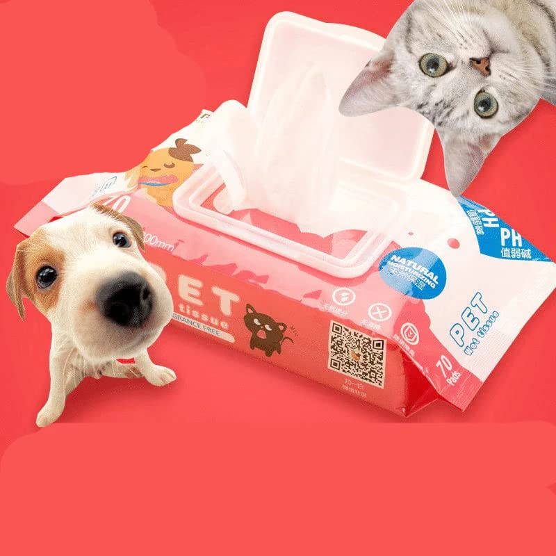 RvPaws Portable Hygienic Multipurpose Natural Moisturizing Pet Wet Tissue for Dog/Puppy/Cat/Kitten - 70 Wipes (B09FFDZ71W) Amazon Price History, Amazon Price Tracker
