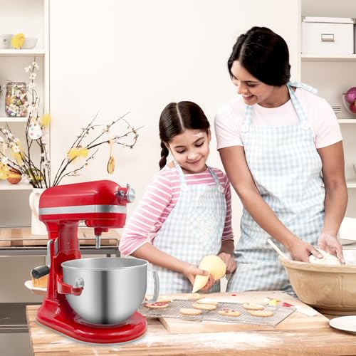 Image of Mixer Slider Mat for Kitchen Aid 6-8 Qt Bowl Lift Stand Mixer, Sliding Tray Mixer Sliders for Kitchenaid Mixer, Kitchen Aid Accessories and Attachments, Countertop Storage, Clear