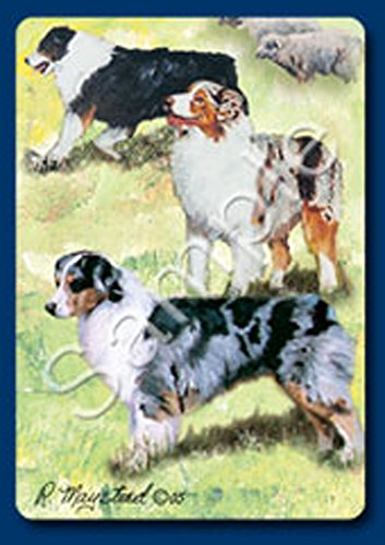 Cartas de juego Australian Shepherd Dog