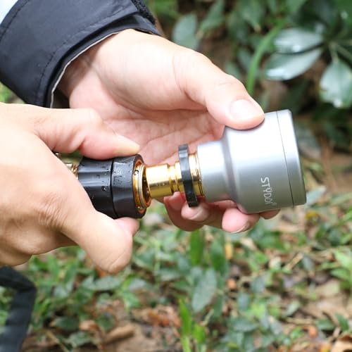 Refined and 

Quick Connect Garden Hose Fittings, 4-Piece Set