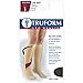 Truform 30-40 mmHg Compression Stockings for Men and Women, Knee High Length, Closed Toe, Black, X-Large