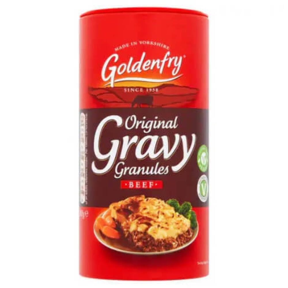 Goldenfry Beef Gravy Granules 300g Rich Savoury Stock for Roasts Stews &