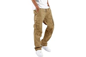 Men's Cargo Pants: Roomy and Comfortable for Big and Tall
