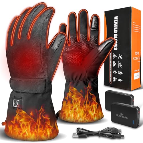 Rechargeable Heated Gloves for Men and Women