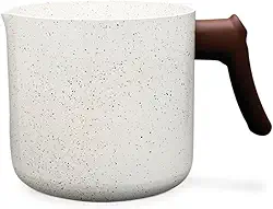 Brinox - Leiteira Fervedor para Fogão de Indução Ceramic Life Ø14 cm 1,7L Smart Plus - Vanilla