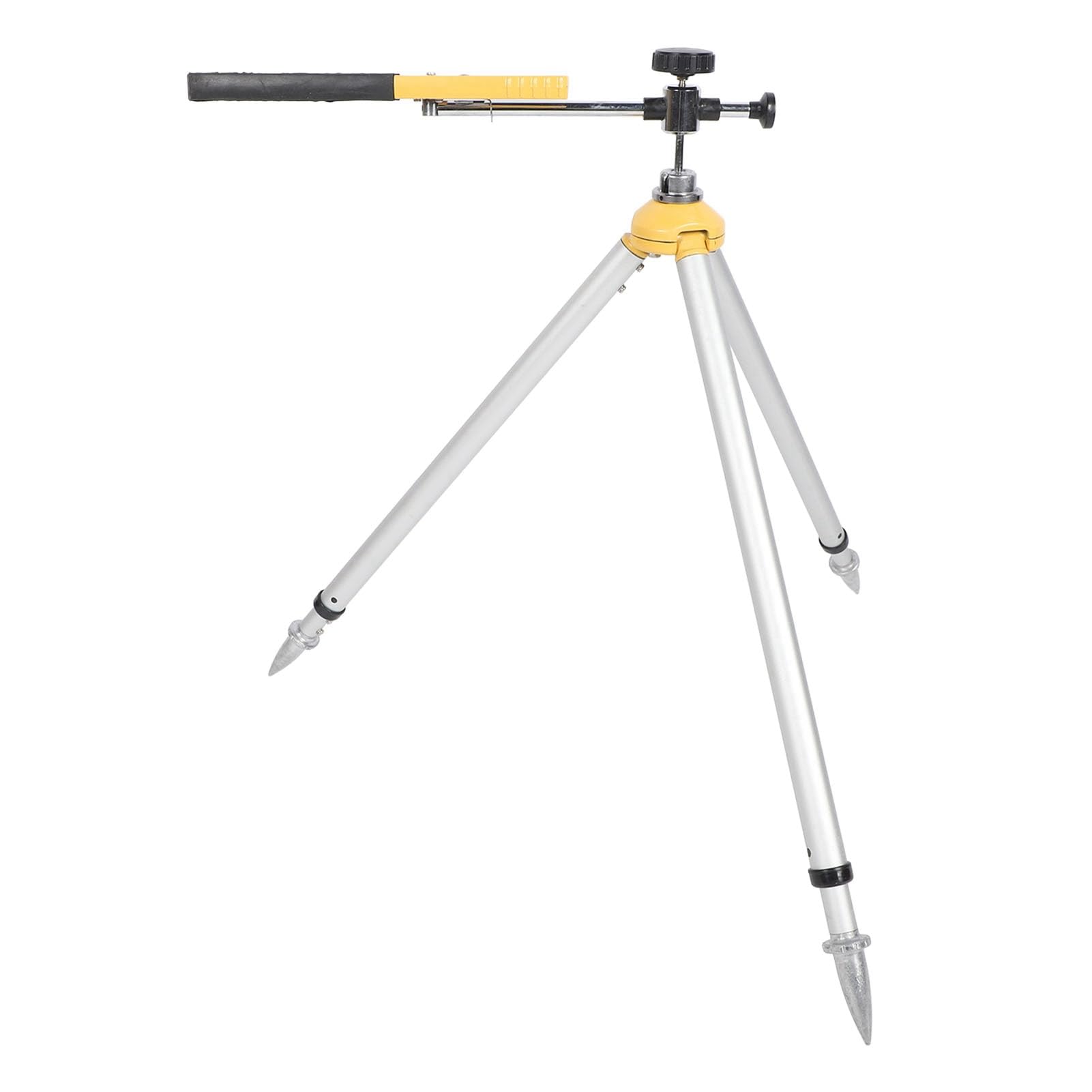 Soporte de Poste de Prisma de Estación Total, Abrazadera Ajustable Duradera para Topografía del Suelo, Aleación de Aluminio de 62-88cm