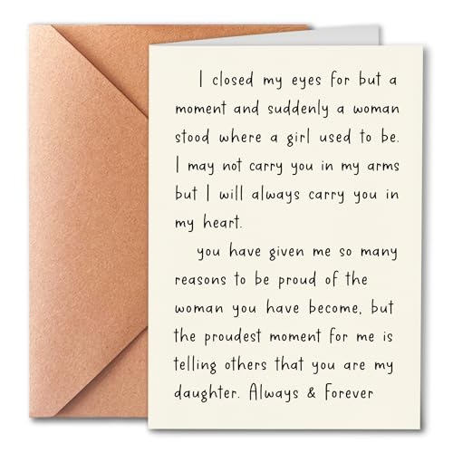 PTRUKD Daughter Birthday Card