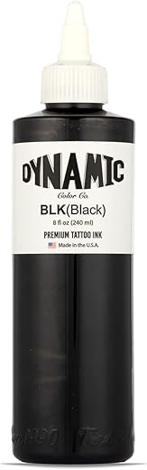 Dynamic Black Ink 8oz Bottle
