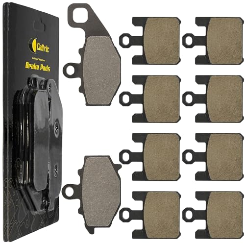 Caltric Front & Rear Brake Pads Compatible with Kawasaki Zx6R Zx-6R Ninja Zx636 2003-2006