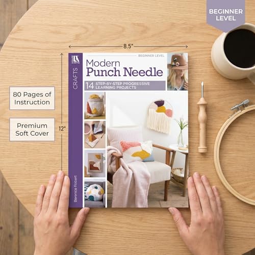 Image of Leisure Arts Modern Punch Needle Bk, None