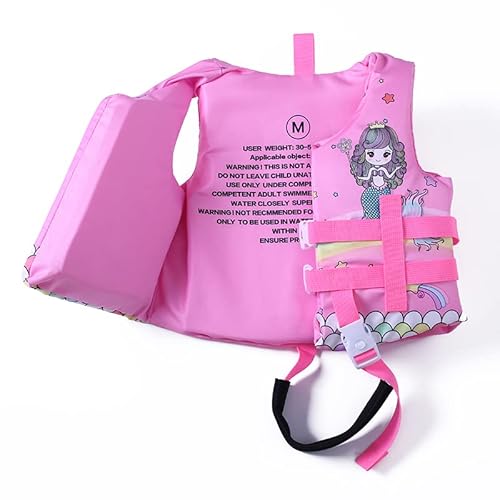 Colete salva-vidas infantil flutuante para meninas jaqueta para meninos maiô protetor solar flutuant
