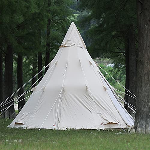 Tipi Tent voor Volwassenen Outdoor Camping 4 Seizoen Familie Camping Yurt Tent Tipi Tenten voor Jacht Familie Team Backpacken Camping Wandelen - Afbeelding 3