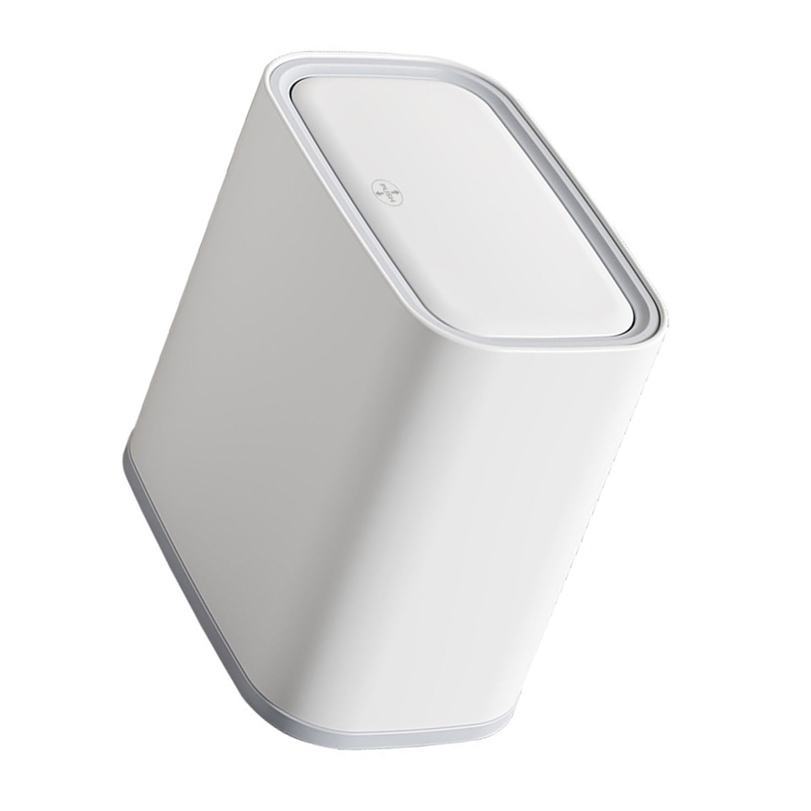 Tsophreniq Suction Garbage Bin Sealed Cover Household Waste Container for Bathroom Kitchen Use Air Pressure Trash Can