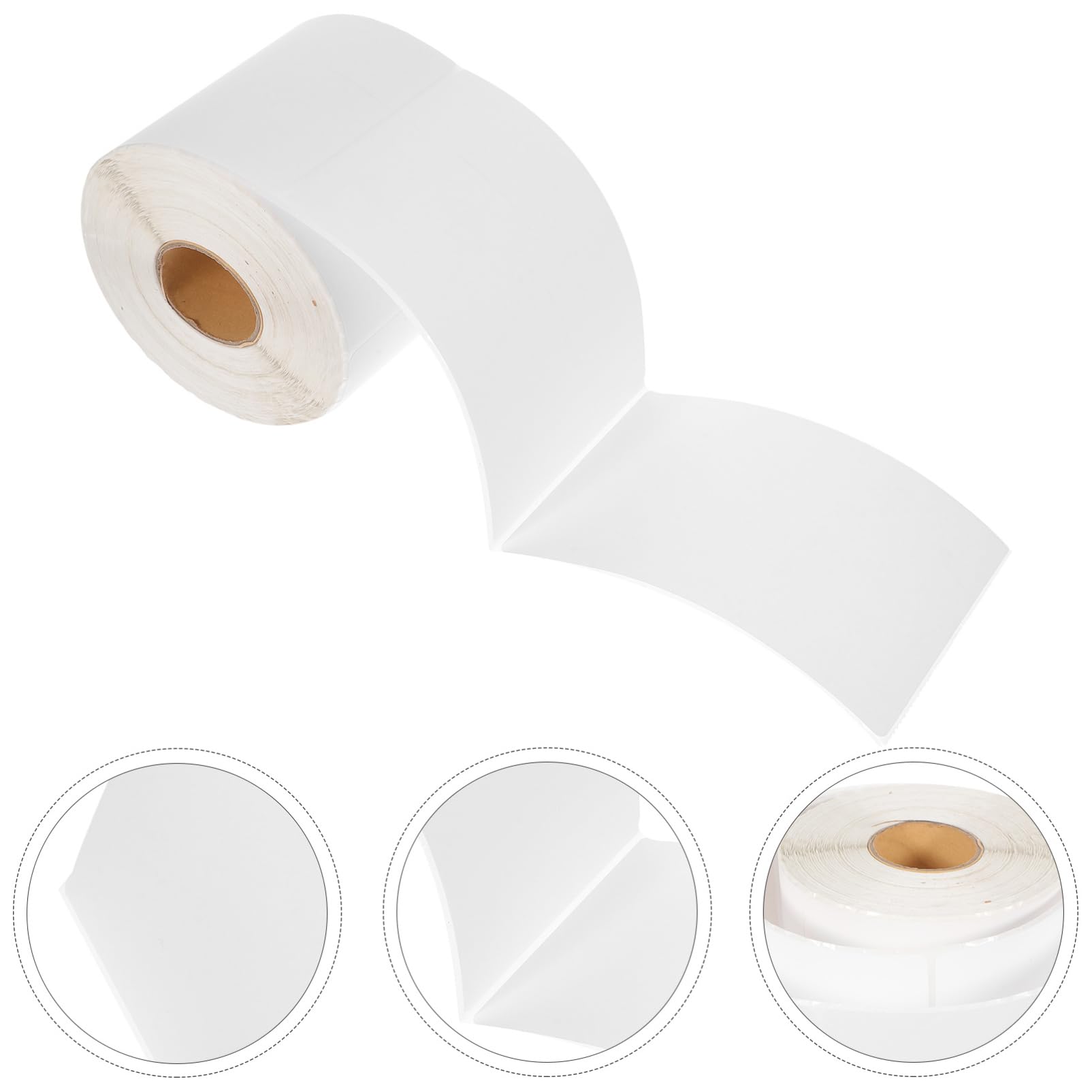 NUOBESTY Rouleau De 500 Feuilles De Papier Autocollant Thermique Pour Étiquettes Dexpédition Grand Format Autocollant Compatible Avec Imprimante