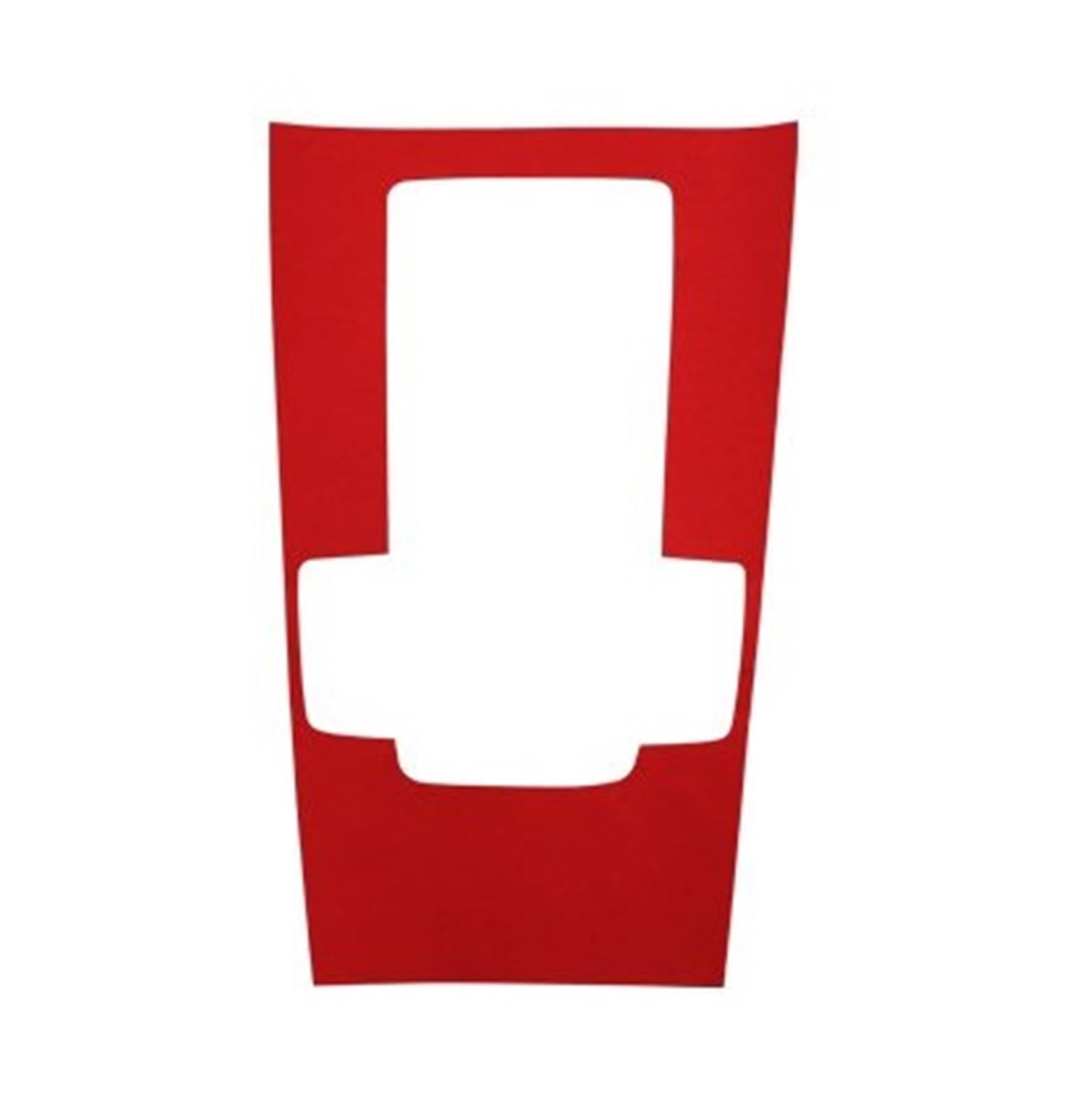 Interior Styling Sticker Car Central Manual Transmission Gear Shift Panel Sticker for Mazda 3 for Axela BP 2019 2020 2021 2022 2023 2024 2025 Accessories Decoration(Red LHD RHD)