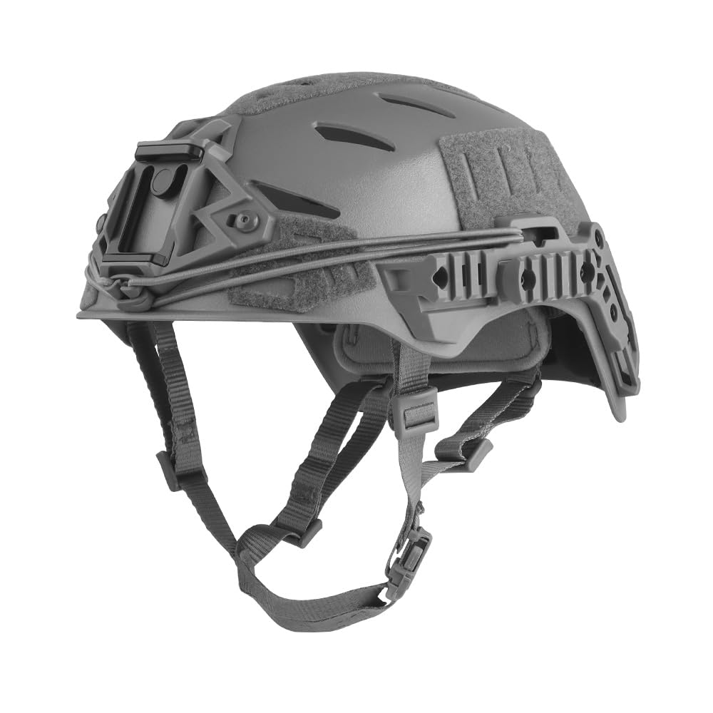 Airsoft Helmet Multi Functional 3.0 Rail with Front NVG Bracket?Double Layered Cushioning Pads,Tactical Paintball Airsoft Fast Helmet