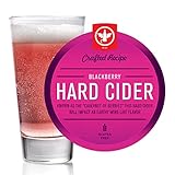 BrewDemon 2 Gal. Blackberry Hard Cider Recipe Kit - Makes a Wicked-Good 5.5% ABV Batch of Craft Brewed Hard Cider
