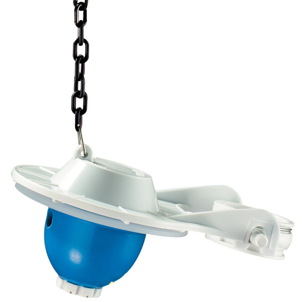 PlumbCraft 3-in. Black Flapper Tank Ball 7542700, Toilet Flapper Replacement Kit for Toilet Tank Repair, Universal Toilet Flapper and Toilet Flusher