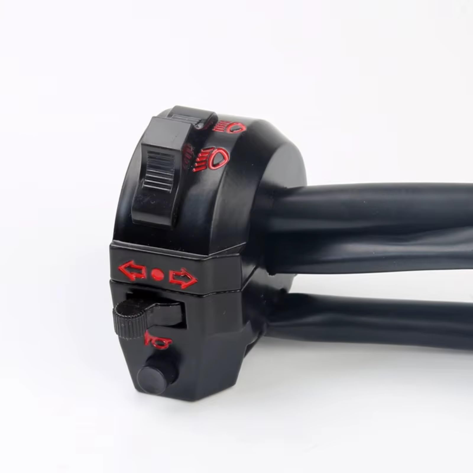 Interruttore Di Comando Per Manubrio Moto Da 22mm Per XL XR 250 400 600 Comandi Sinistro Destro Clacson Indicatori Direzione Fari Avviamento Elettrico Comando Manubrio(Left)