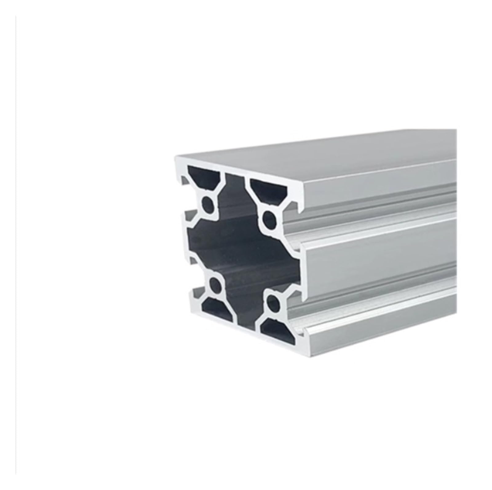Profilo in alluminio con scanalatura a V 4040V-N2 Binario for stampante 3D in estruso argento 1 pezzo(300mm)