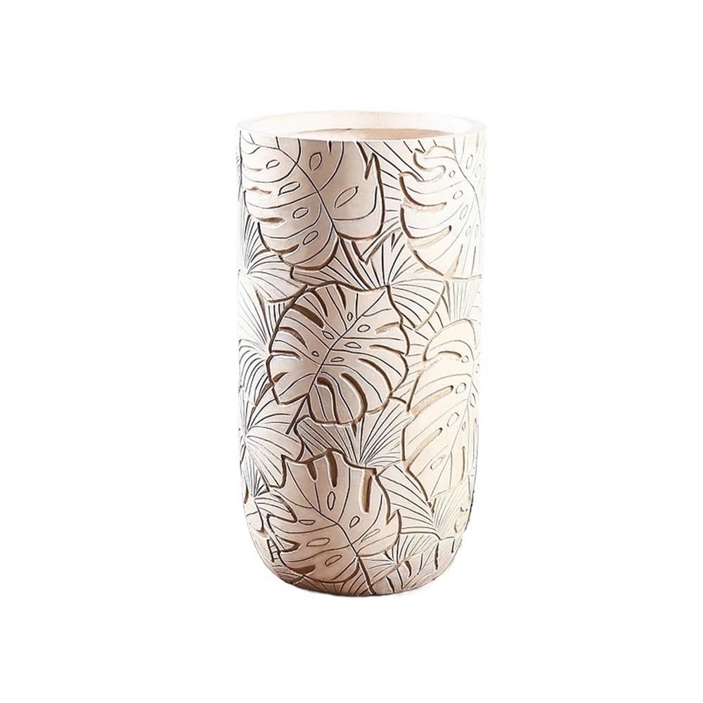 Ef2pRc8kF Flowerpot Floor To Ceiling Indoor Living Room Large-diameter Plant Pot Nordic Minimalist Magnesium Clay Flowerpot for Home