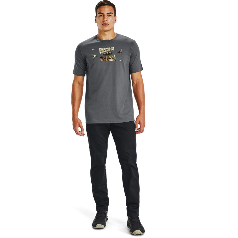 Under Armour Camiseta con Relleno de Camuflaje Manga Corta Hombre