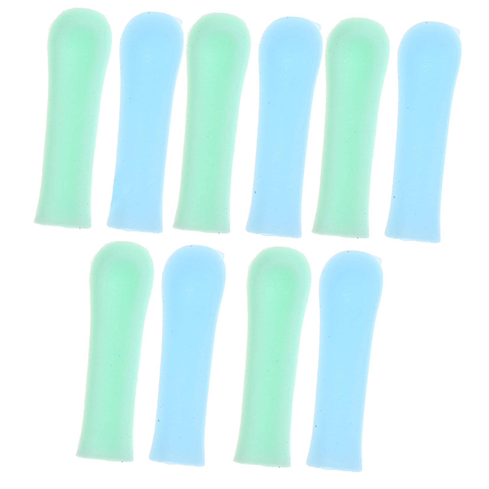 10pcs Ear Cleaning Spoon Sleeves Silicone Wax Removal Accessories Compatible Earwax Remover Tools for Safe Ear Care