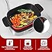 spoonlemon Electric Dutch Oven Multi-Cooker 6-in-1, 5.8QT Enameled Cast Iron Pot - Oven Safe Pot to 392℉, 1250W Fast Heating, 6 Preset Functions- Slow Cook, Sauté, Sear, Steam, Fast Cook, Keep Warm
