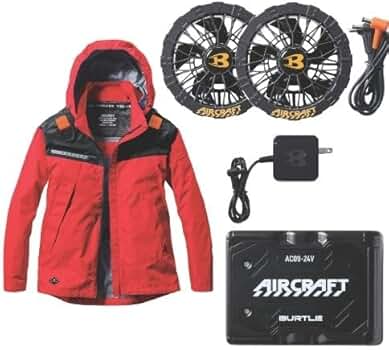 Amazon.co.jp: BURTLE Air Craft Work Clothes with Fan Hoodie Jacket