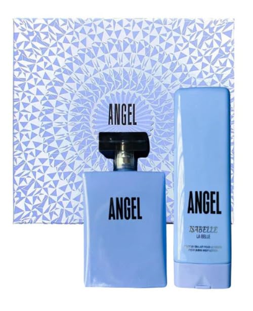Kit Perfume e Hidratante Corporal Angel, Isabelle La Belle, 100ml Eau de Toilette, 200ml Hidratante,...