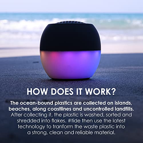 Boompods Soundflare Mini Bluetooth Speaker with Syncing Light Show, Portable IPX6 Waterproof Shower Speaker, 5 Hr Playtime - Image 3