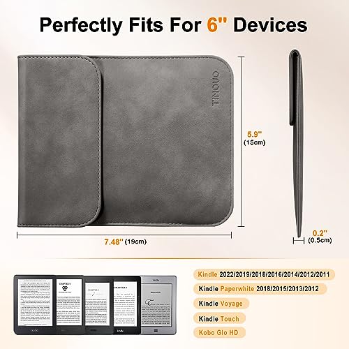 TiMOVO 6 Inch Tablet Sleeve for All-New 6" Kindle 11th Generation 2024/2022 - Image 2