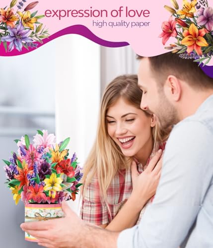 Magic Ants MGATBTH-BHH-US Flower Paper Pop Up Cards - Mother'S Day thumb #2