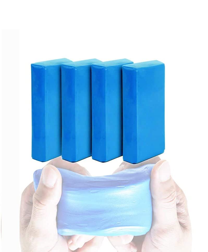 Fochutech Clay Bar, Detailing Clay Bar, Smooth Surface Clay Kit, Magic Clay Bar Cleaner, Car Clay Bar - Washing and Adsorption Capacity, Car Cleaning & Care Essentials (4pcs X100g)